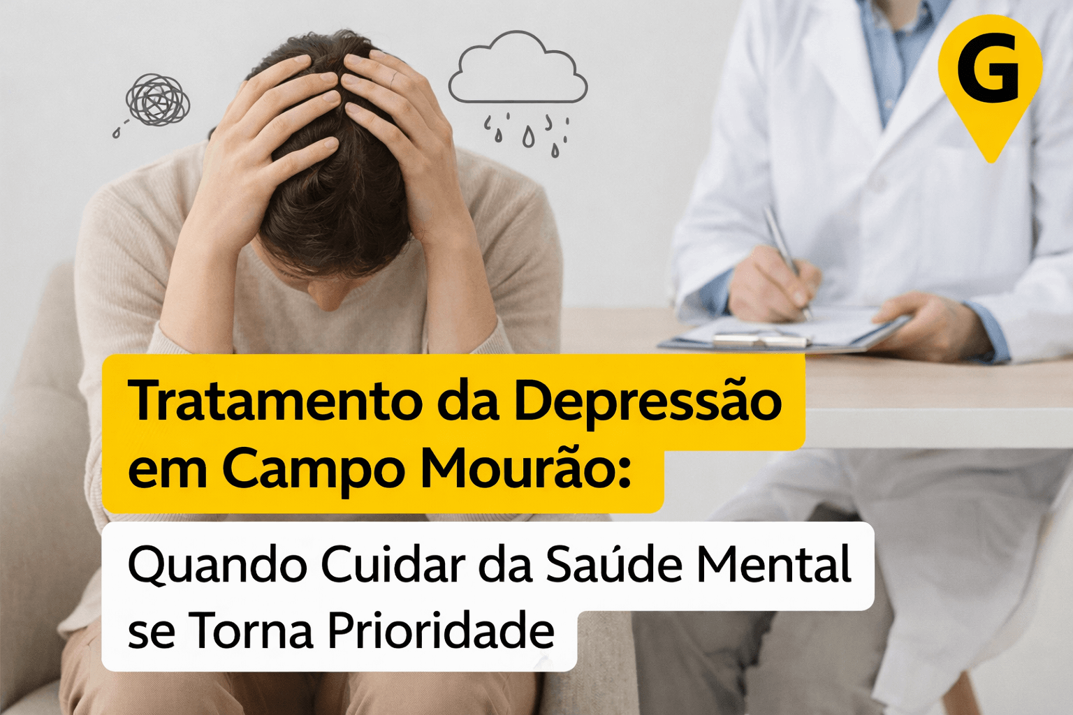 Tratamento da Depressão em Campo Mourão: Quando Cuidar da Saúde Mental se Torna Prioridade