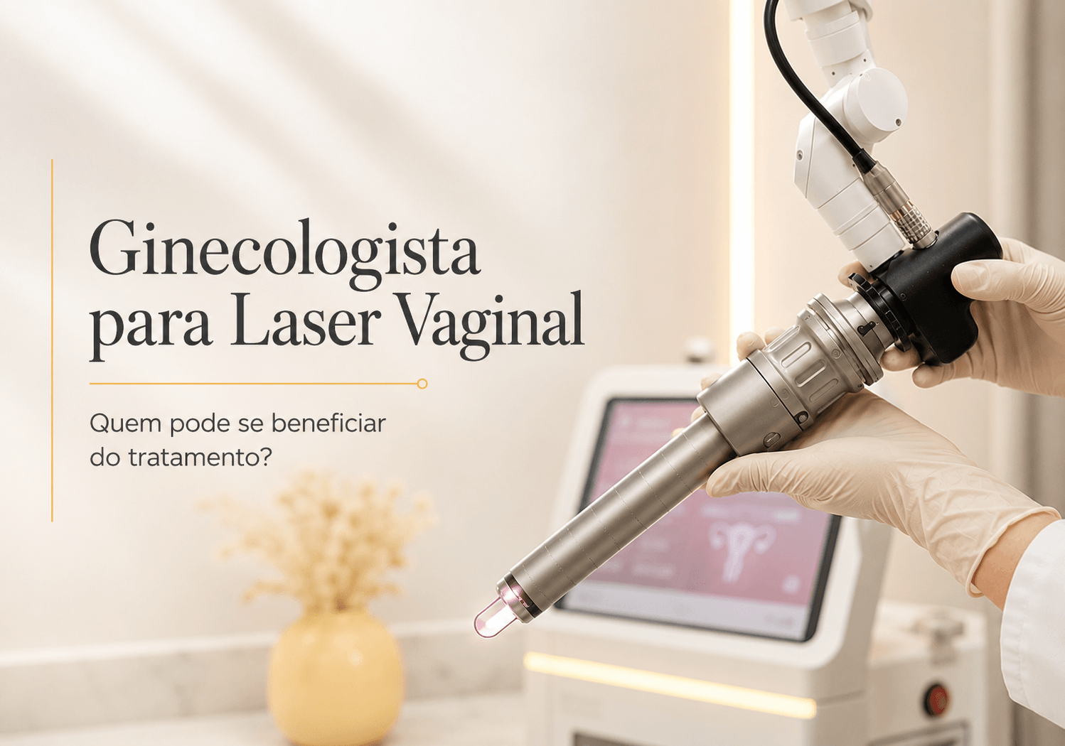 Ginecologista para Laser Vaginal em Maringá: quem pode se beneficiar do tratamento?