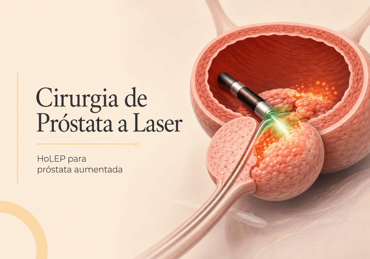 Cirurgia de Próstata a Laser em Maringá: HoLEP para próstata aumentada