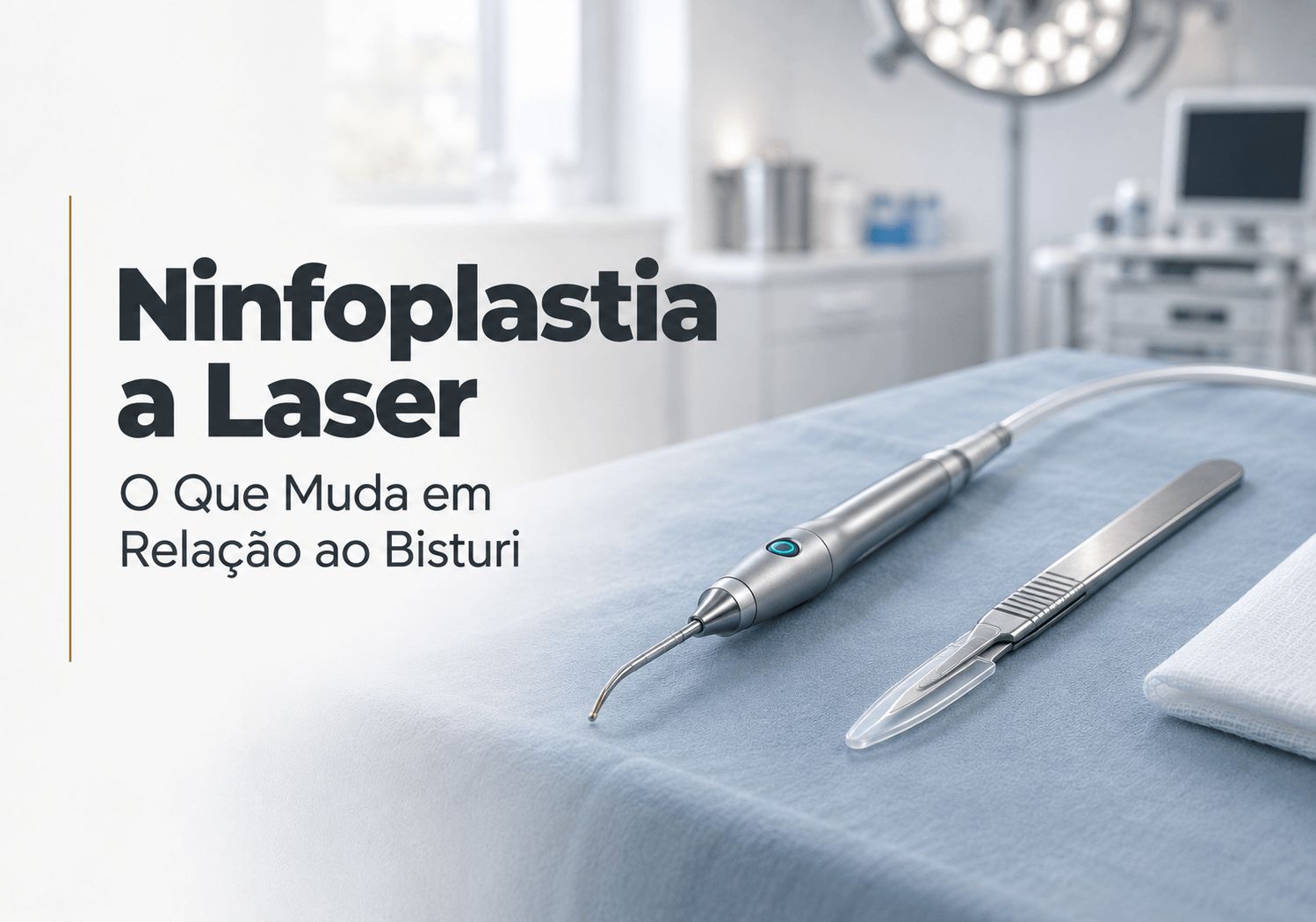 Ninfoplastia a Laser no Rio de Janeiro: O Que Muda em Relação ao Bisturi