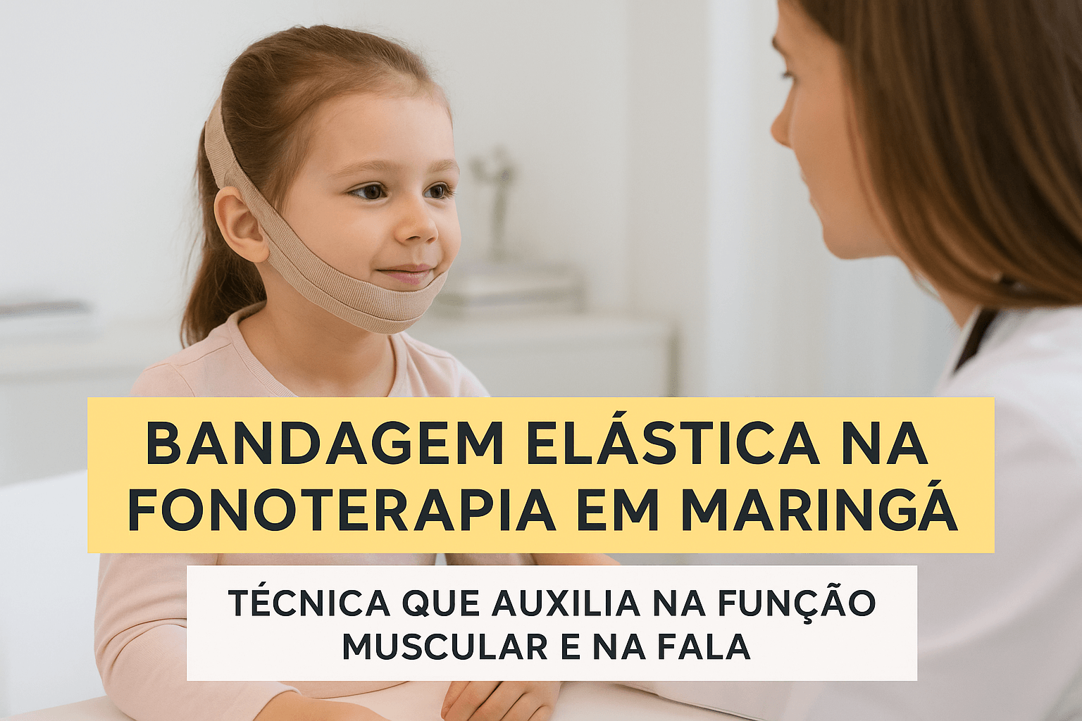 Bandagem Elástica Na Fonoterapia Em Maringá: Técnica Que Auxilia Na Função Muscular E Na Fala