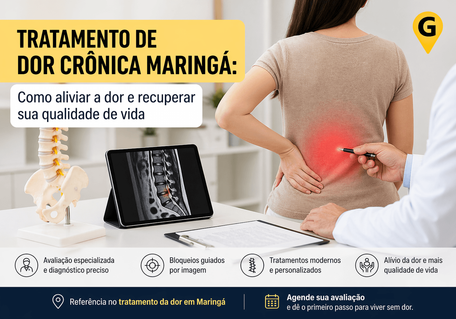 Tratamento de Dor Crônica em Maringá: Especialista em Dor
