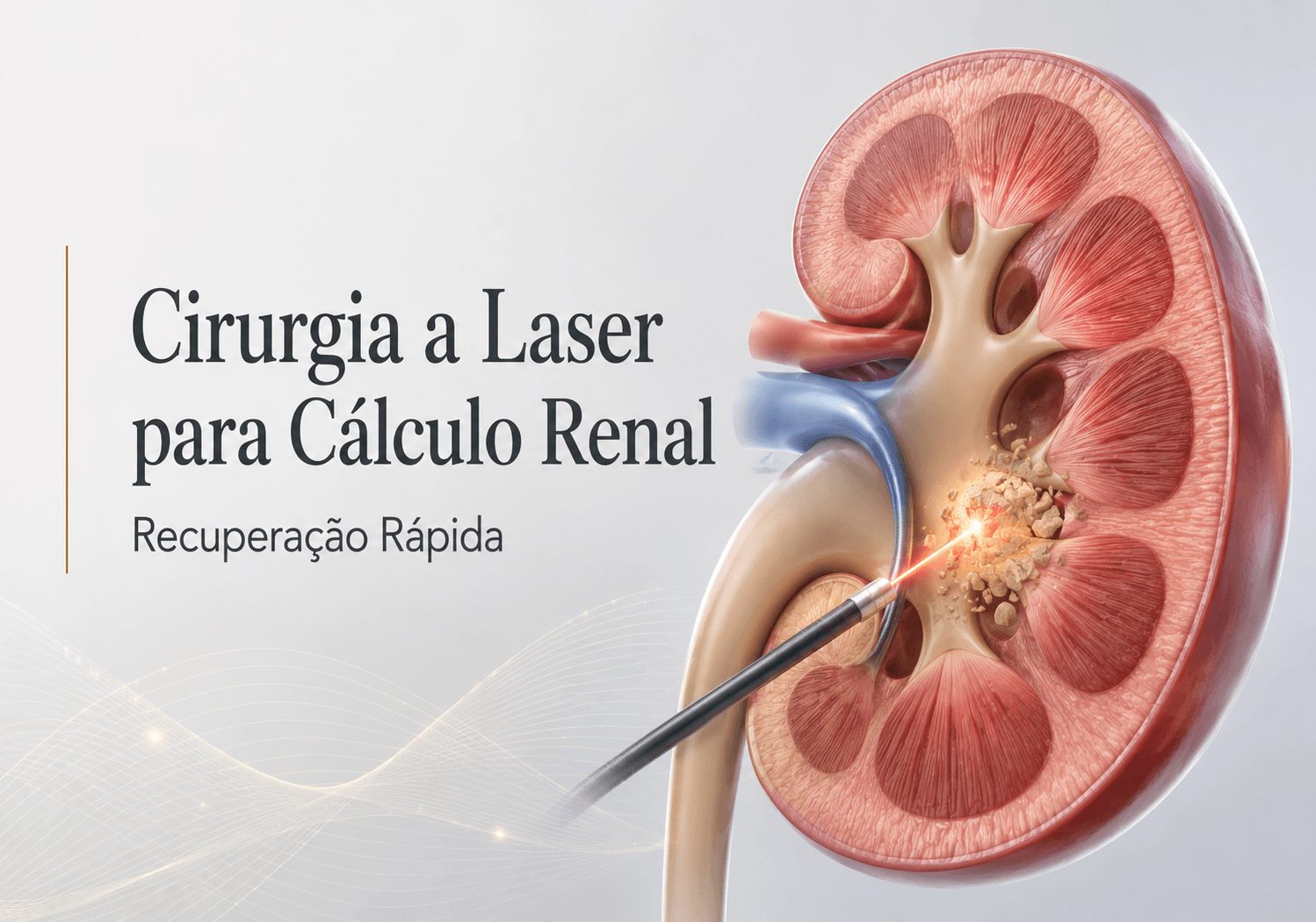 Cirurgia a Laser para Cálculo Renal