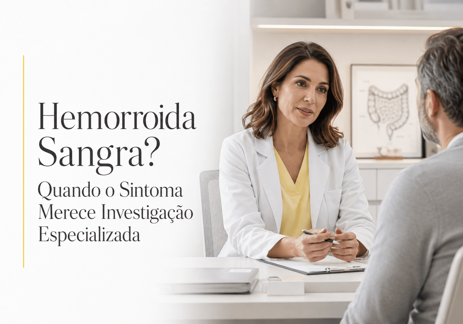 Hemorroida sangrando: sinais de alerta e tratamento com especialista hemorroidectomia em Maringá 