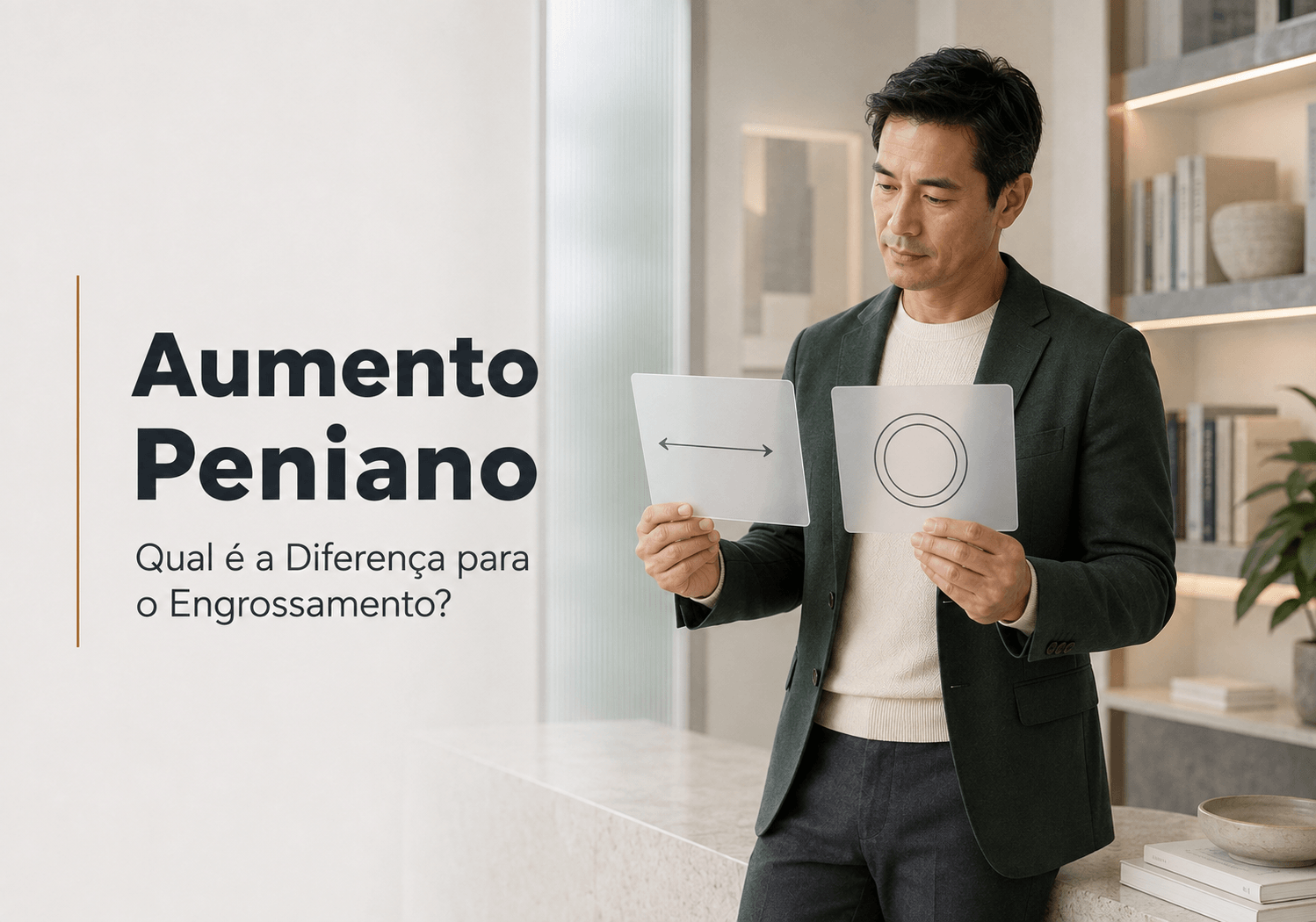 Aumento peniano em Curitiba: qual é a diferença para o engrossamento?