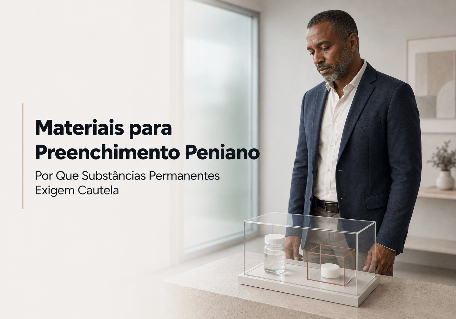 Materiais para preenchimento peniano: por que substâncias permanentes exigem cautela