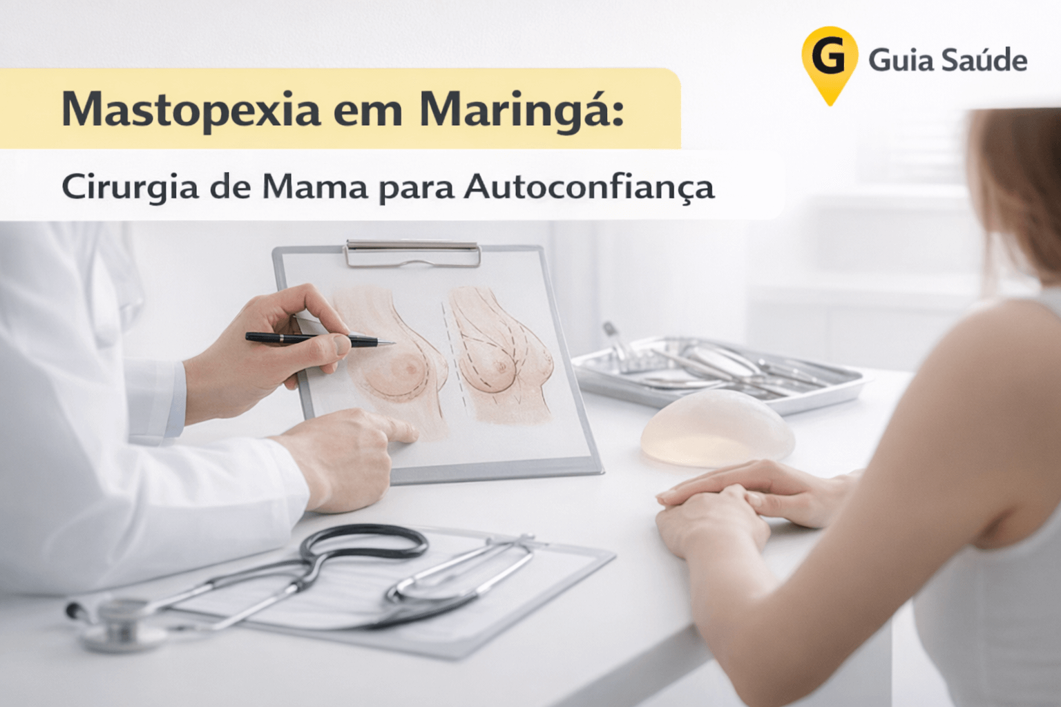 Cirurgião para Mastopexia em Maringá: Cirurgia de Mama para Autoconfiança