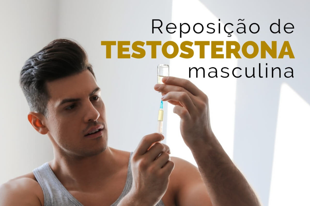 Reposição de testosterona masculina